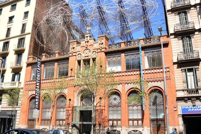 Ingresso della Fondazione Antoni Tàpies