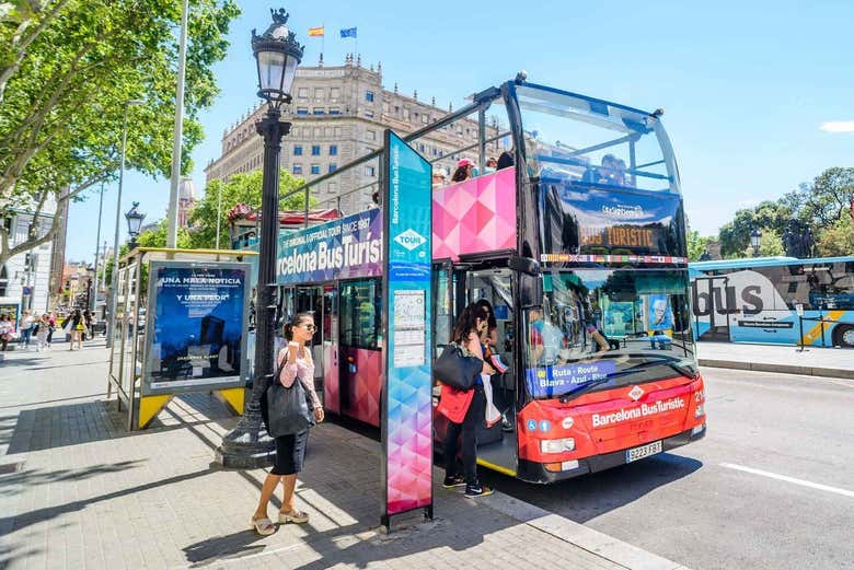 Autobus turistico di Barcellona